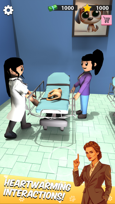 Idle Pet Care: Animal Hospital Screenshot