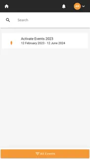 activate event management iphone screenshot 1