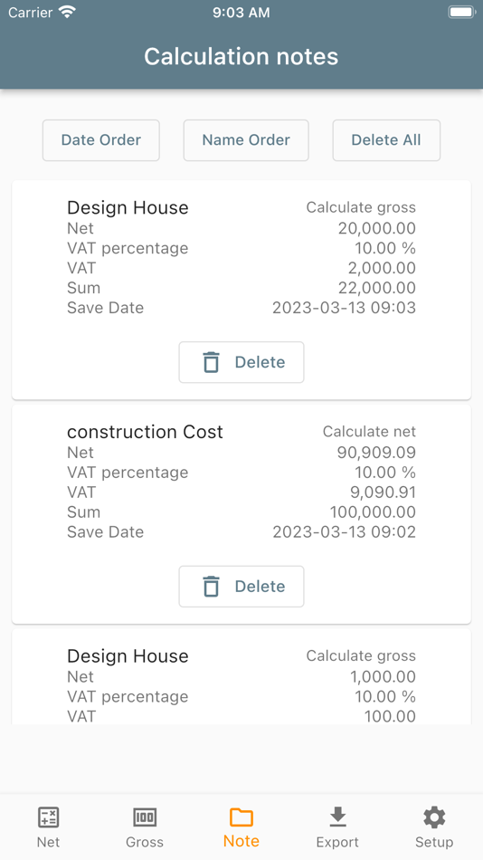 #3. Calculator VAT net gross (iOS) 由: SnowdropSoft