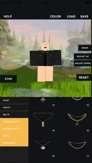clothes creator for roblox iphone screenshot 3