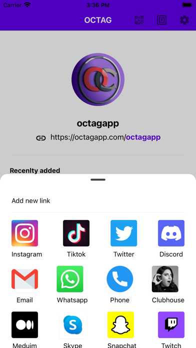 OCTAG Screenshot