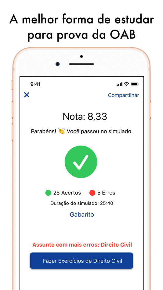 #5. Simulado OAB - Prova e teste (iOS) 由: Aplicativos Legais