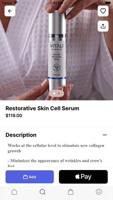 Shop Vitali Screenshot