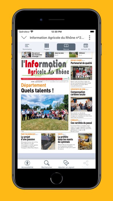 Info Agri Rhône Screenshot