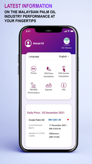 InfoSawit Screenshot