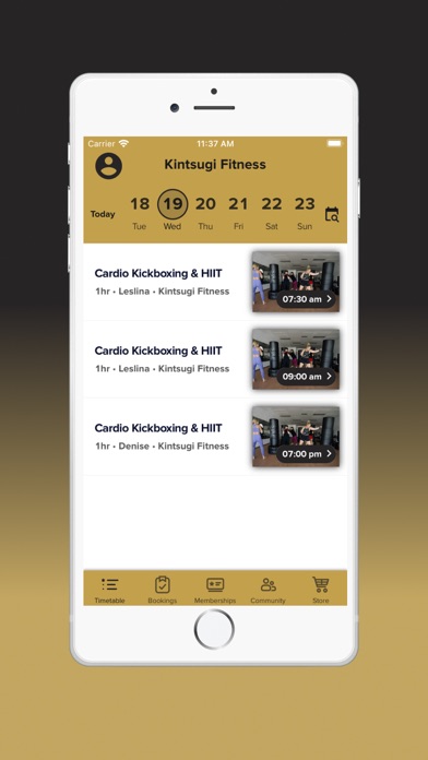 Kintsugi Fitness Screenshot