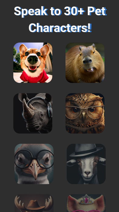 Speak2Pets: AI Animal Friends! Screenshot