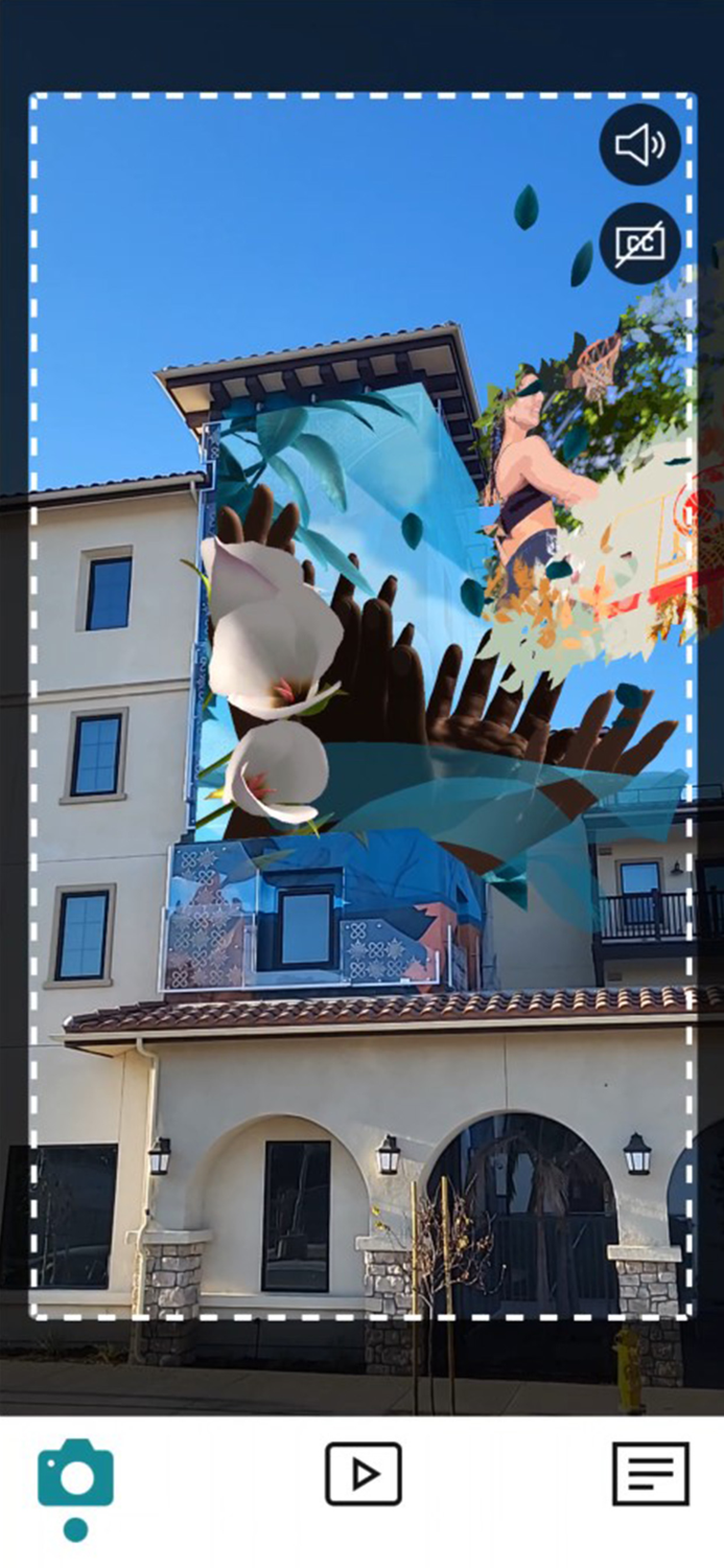 Rise Above - AR Mural