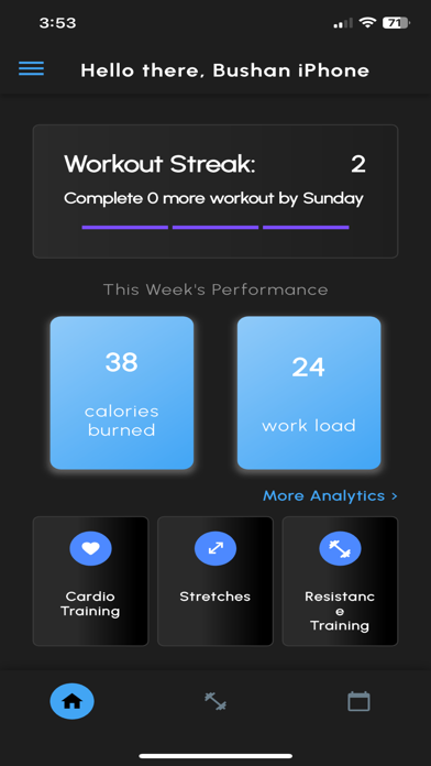 ALTFIT Club Screenshot