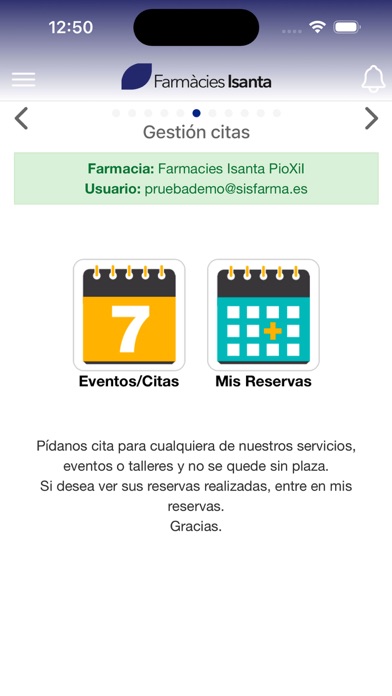 Farmàcies Isanta Screenshot