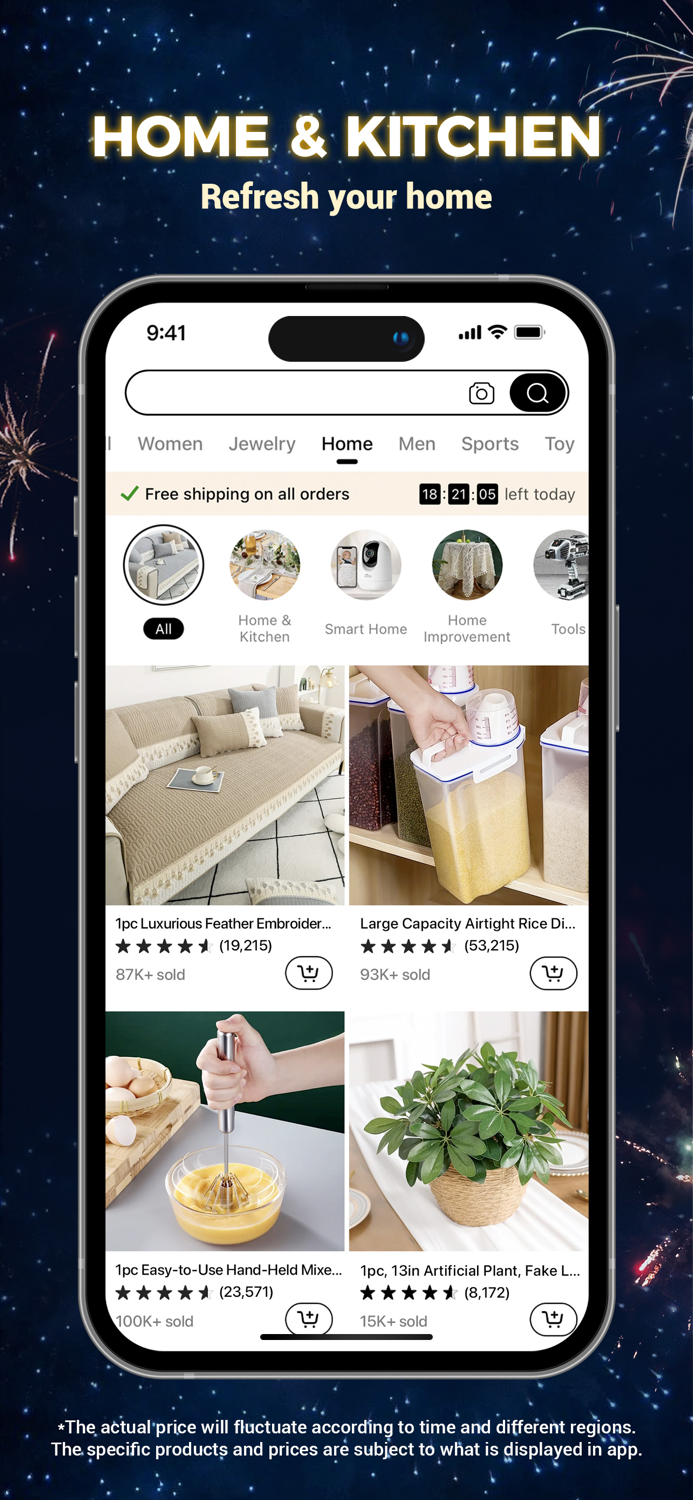 Temu Shop Like a Billionaire