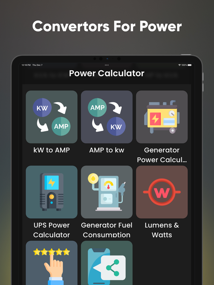 Power Calculator - Electrical