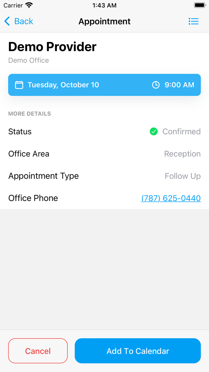 EHRez Patient Portal