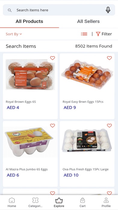 Seven Emirates Store Screenshot
