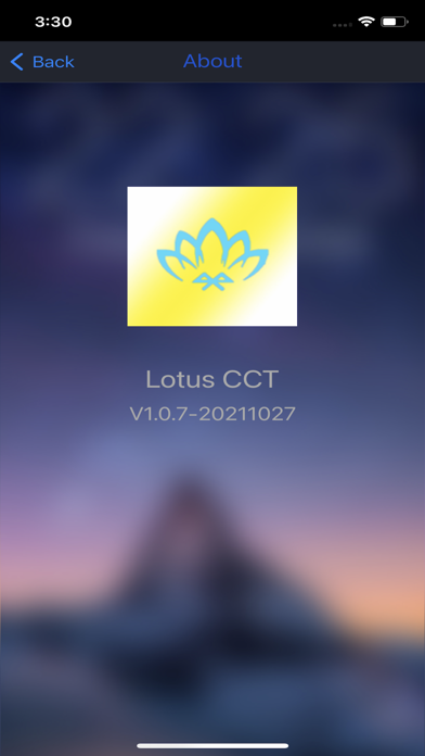 Lotus CCT Screenshot