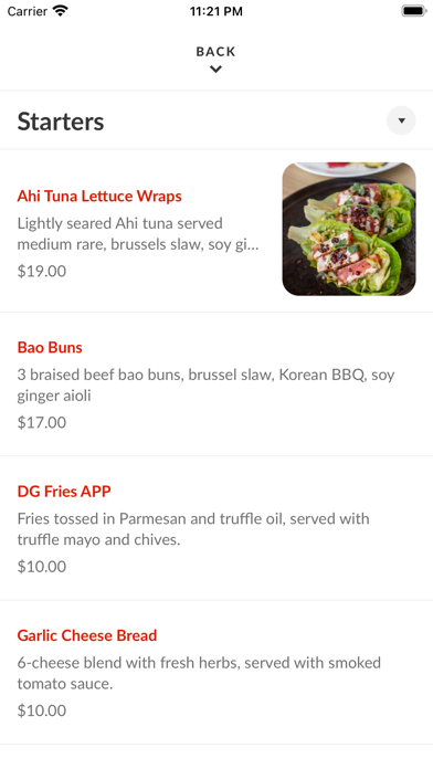 Destination Grille Screenshot