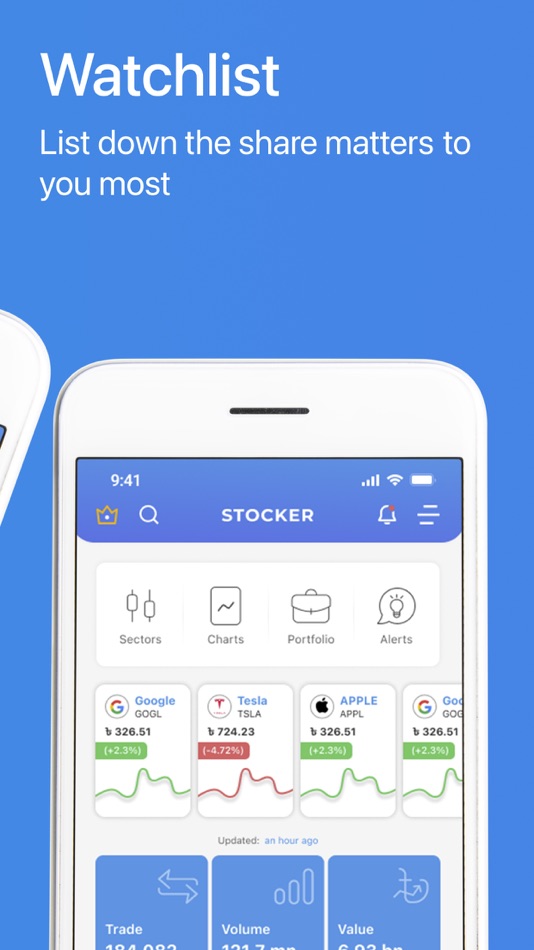 #2. Stocker - Stock Exchange DSE (iOS) 由: SIMEC SYSTEM LIMITED