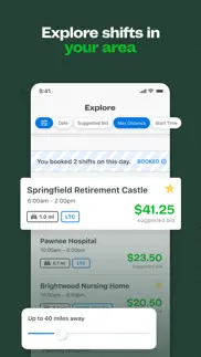 shiftkey - prn healthcare jobs iphone screenshot 3