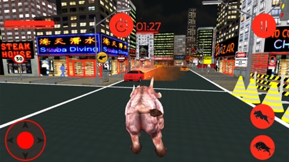 Monster Angry Bull City Attack Screenshot