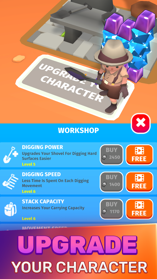#4. Dig Adventure (iOS) 由: UDO GAMES OYUN YAZILIM ANONIM SIRKETI