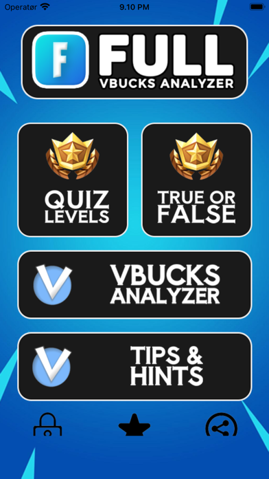 VBucks Analyzer for Fortnite Screenshot