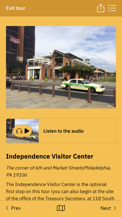 Alexander Hamilton Tours Screenshot