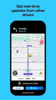 Waze Navigasyon & Canlı Trafik iphone resimleri 1