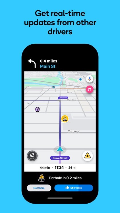 Waze Navigation & Live Traffic screenshot-0