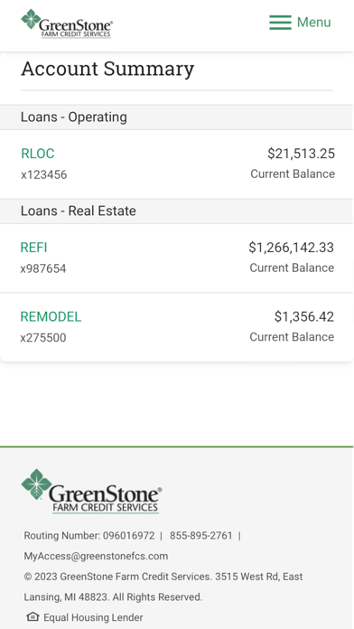 GreenStone FCS Screenshot