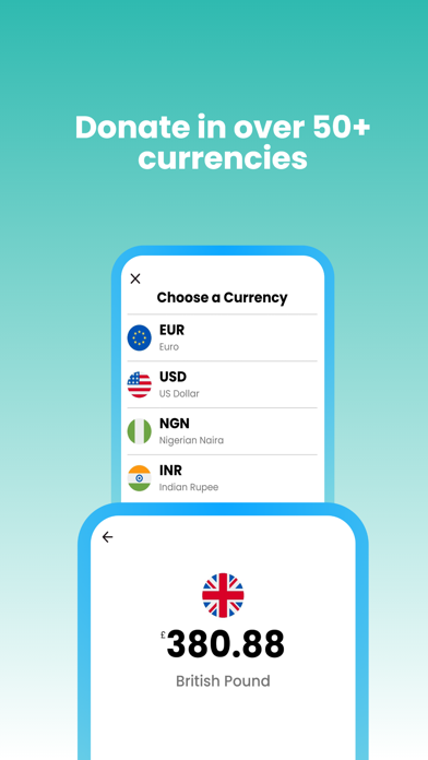 Zwa - Cashless Giving Screenshot