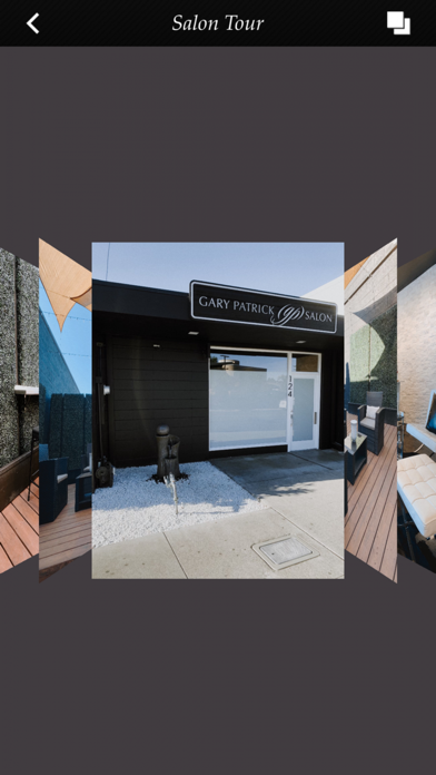 Gary Patrick Salon Screenshot