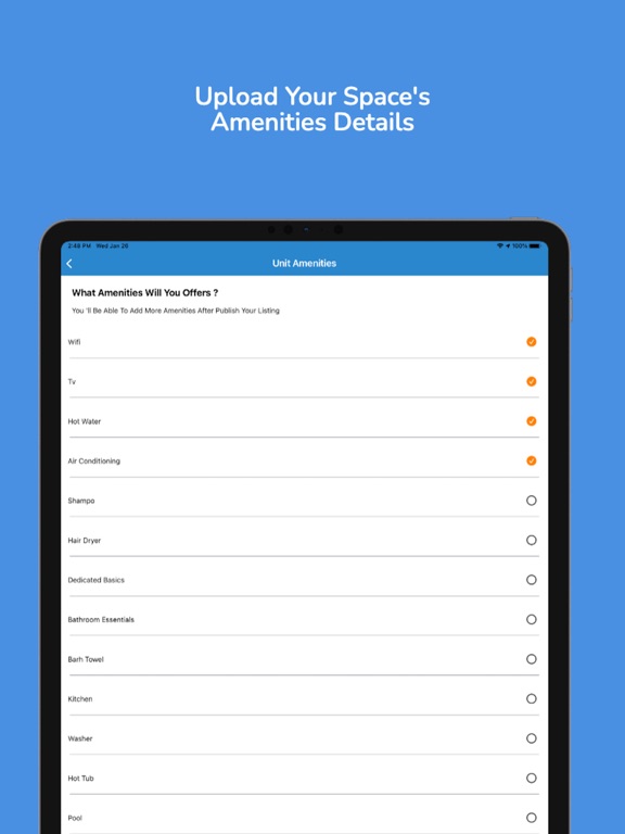 I_Rent iPad screenshot 5 - Travel app