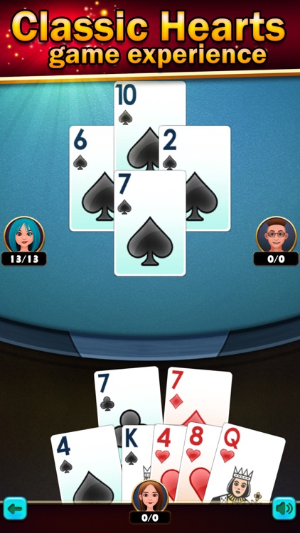 Hearts Classic Offline Card