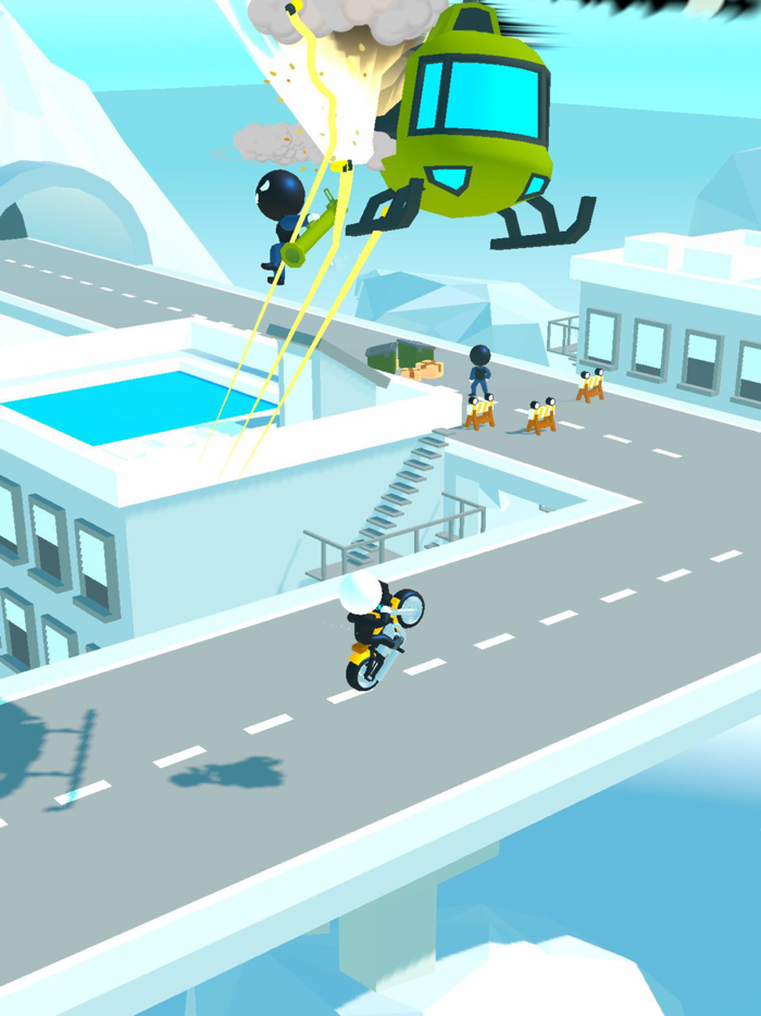 Guns and Bike Push the Trigger