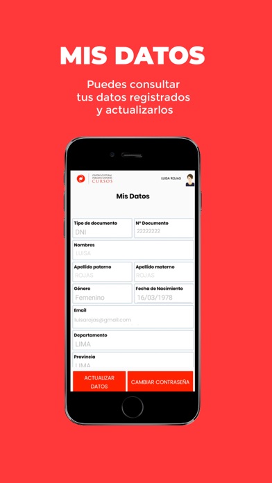 Peruano Japonés CURSOS Screenshot