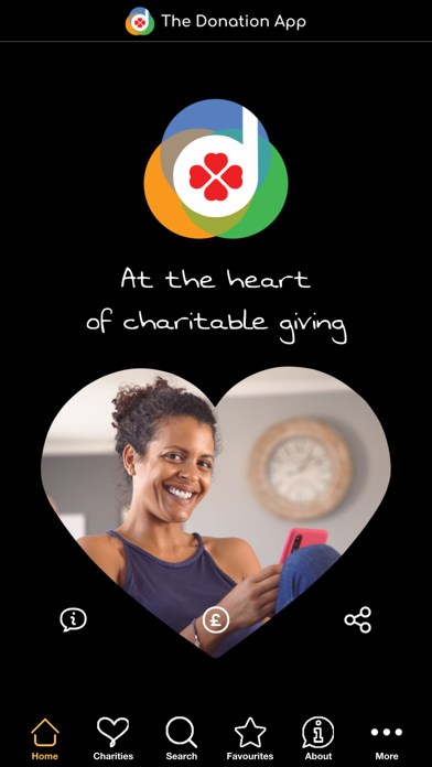 The Donation App Screenshot