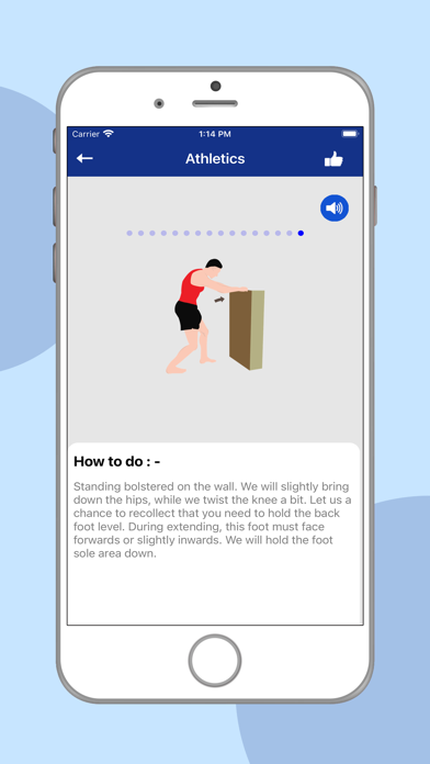 Stretching Exercise Screenshot