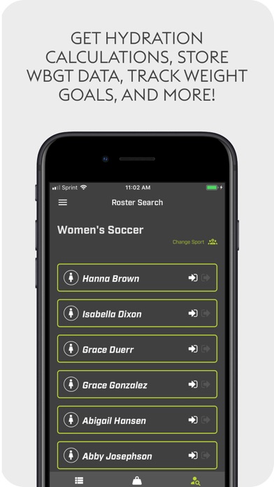 Sportscale Mobile Screenshot