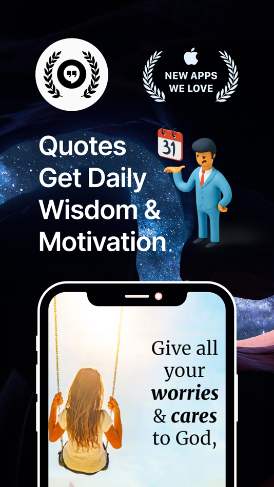 #1. Inspirations: Daily Quote App (iOS) 由: Jyoti Vaidya