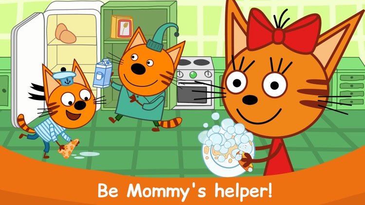 Kid-E-Cats Cooking at Kitchen! screenshot-3