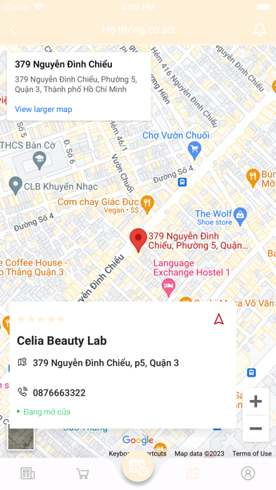 Celia Beauty Lab Screenshot