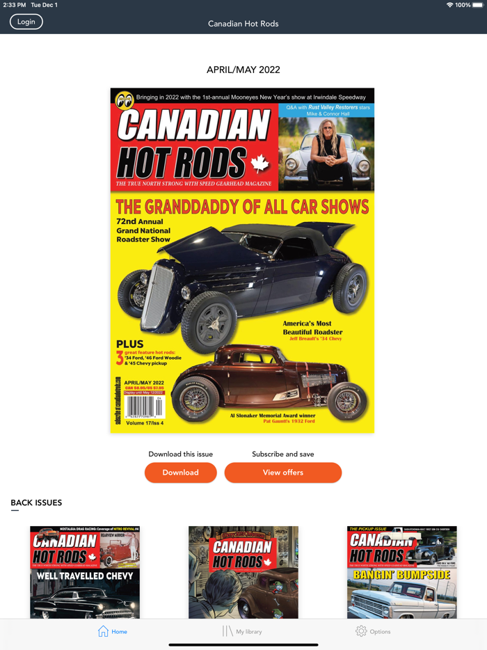 Canadian Hot Rods Magazine