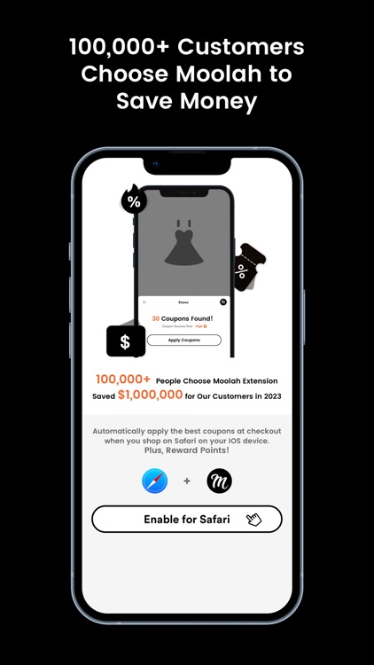 Moolah - Automatic Coupons screenshot-0