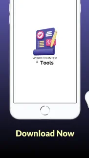 word counter: tool iphone screenshot 1
