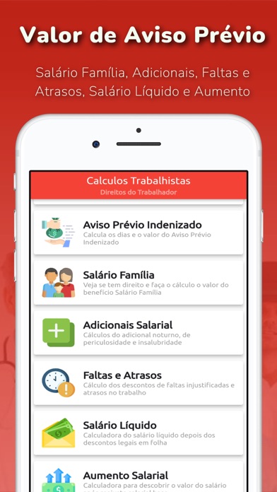 Cálculos Trabalhista Screenshot 4 - AppWisp.com Cálculos Trabalhista Screenshot 4 - AppWisp.com