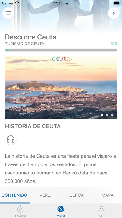 Turismo Ceuta Screenshot
