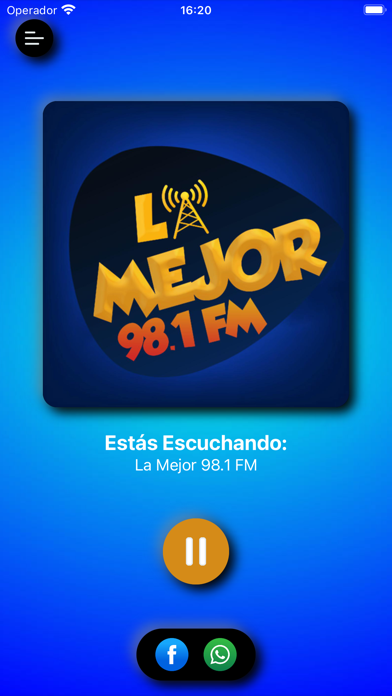 La Mejor 98.1 FM Screenshot