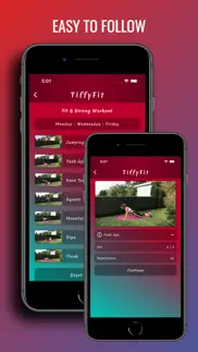 tiffyfit - women fitness app iphone screenshot 4