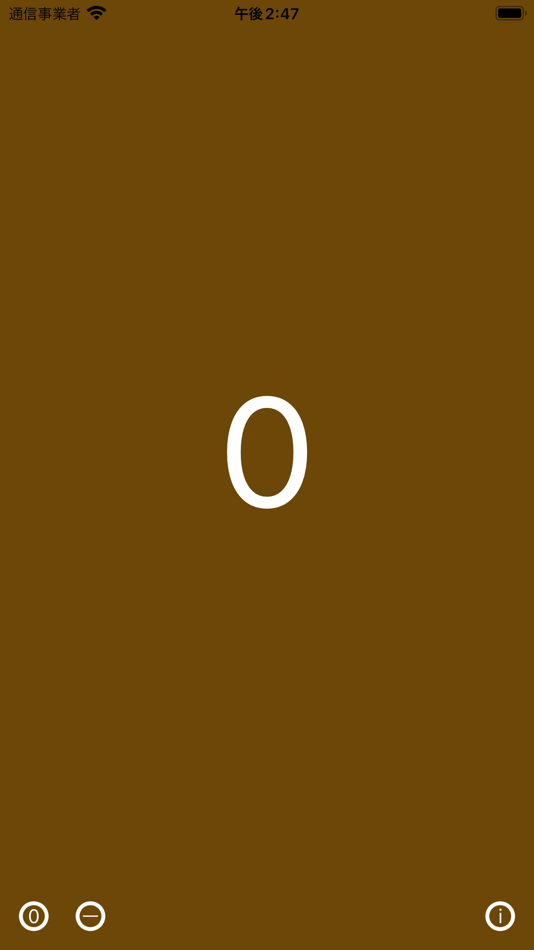 #8. CounterApp (iOS) 由: KIRINO JIN