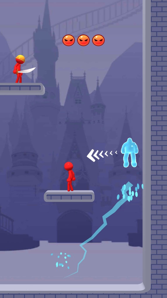 #5. Blob Ninja Fight - Stickman (iOS) Podle: HERO LINKAGE